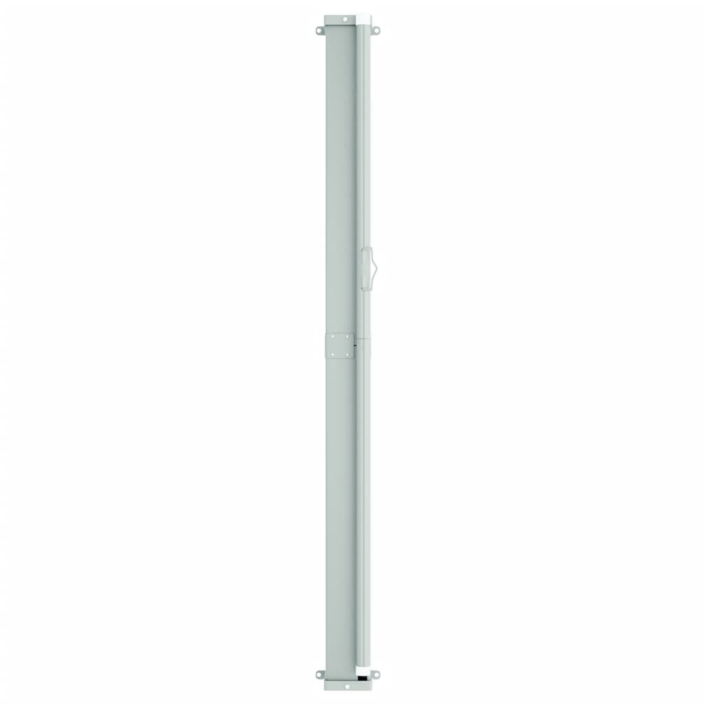 Uttrekkbar sidemarkise 200x600 cm blå