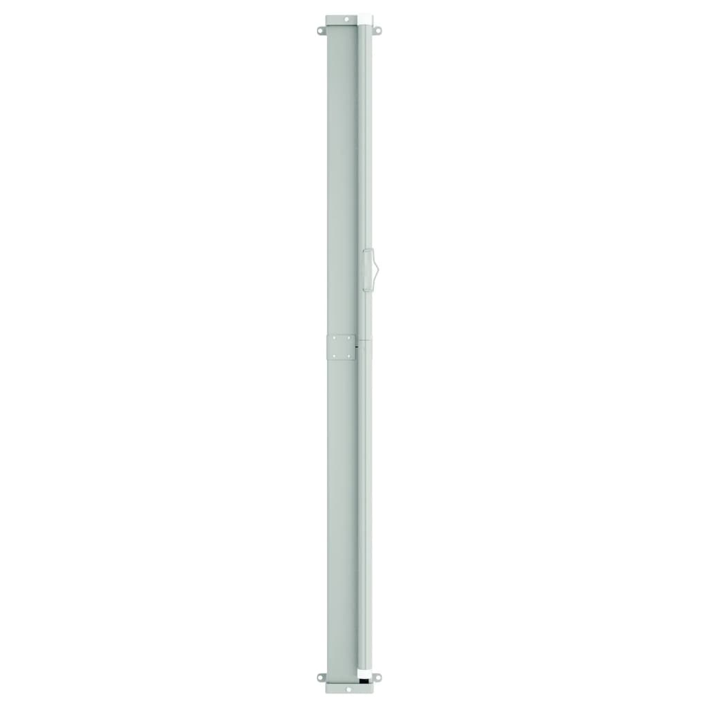 Uttrekkbar sidemarkise 200x600 cm rød