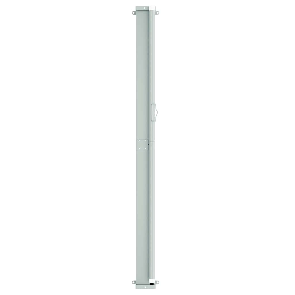 Uttrekkbar sidemarkise 220x600 cm grå