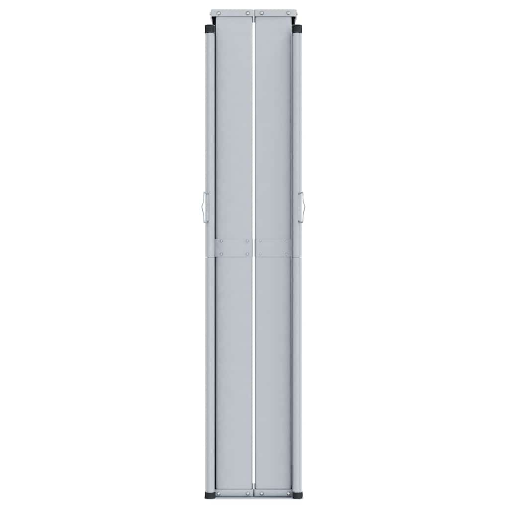 Uttrekkbar sidemarkise 200x600 cm svart