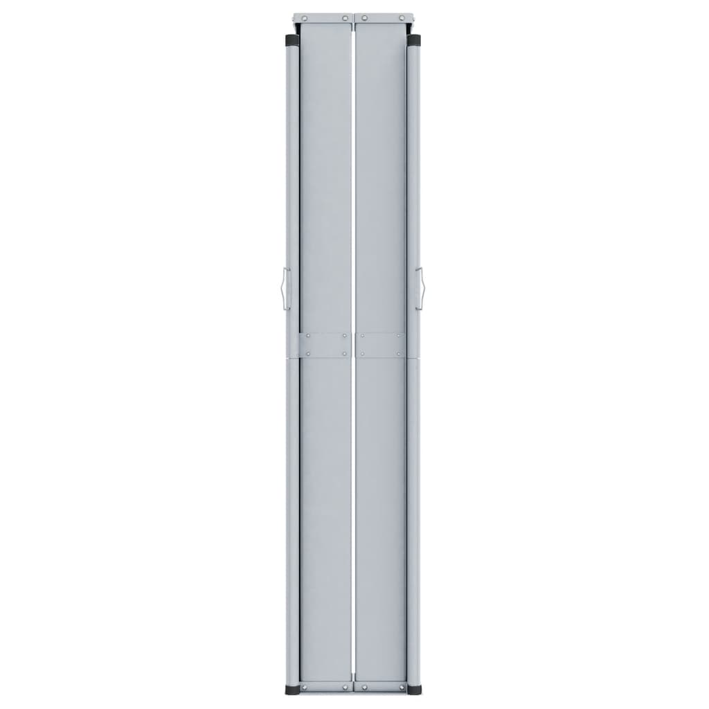 Uttrekkbar sidemarkise 140x1000 cm brun