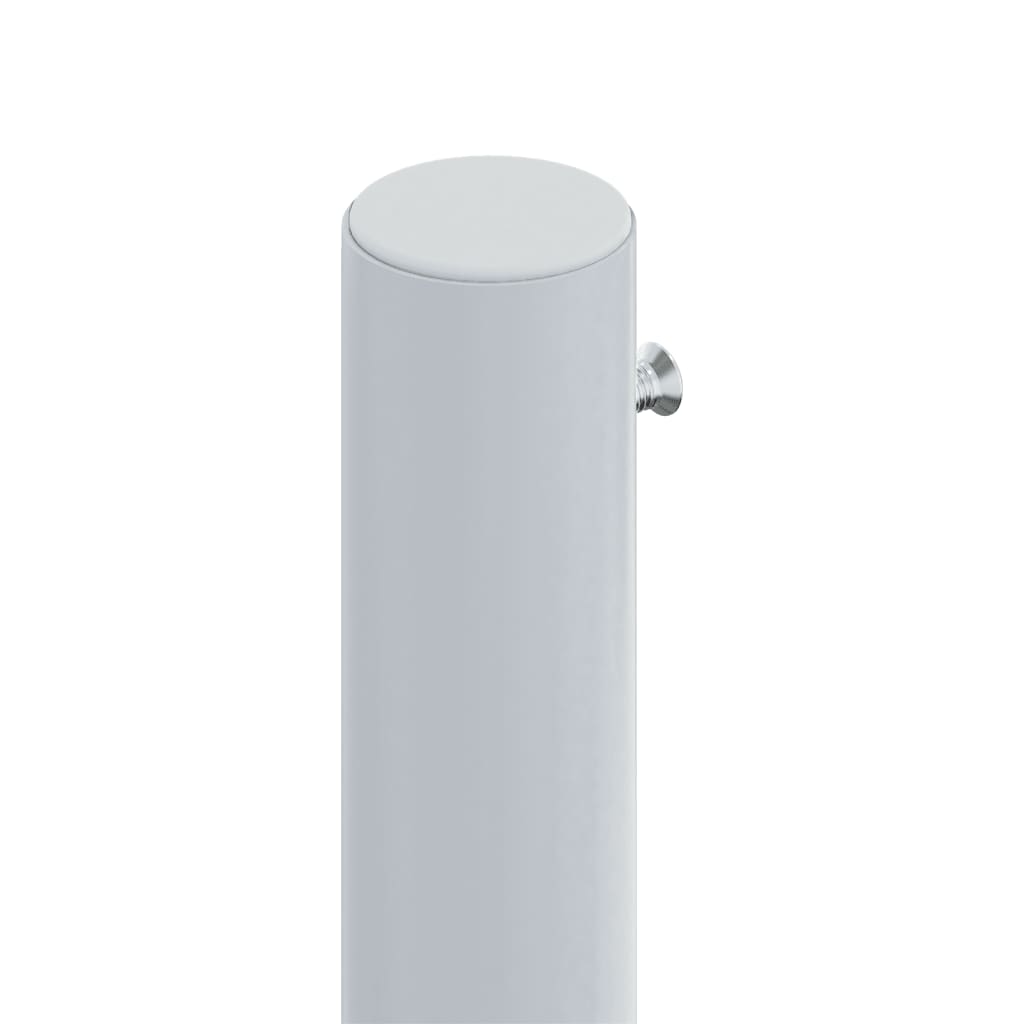 Uttrekkbar sidemarkise 140x1000 cm blå
