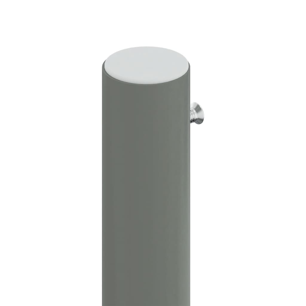 Uttrekkbar sidemarkise 140x1000 cm rød