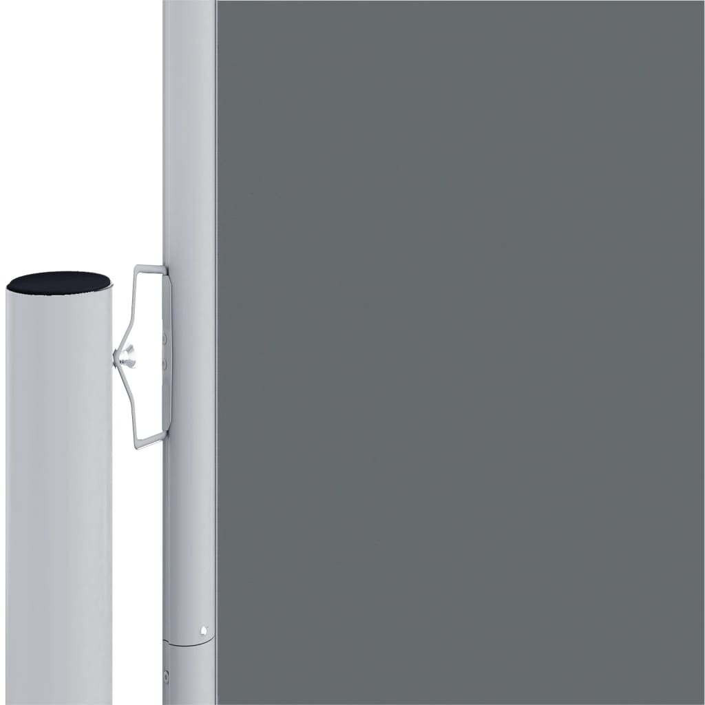 Uttrekkbar sidemarkise 180x1000 cm antrasitt