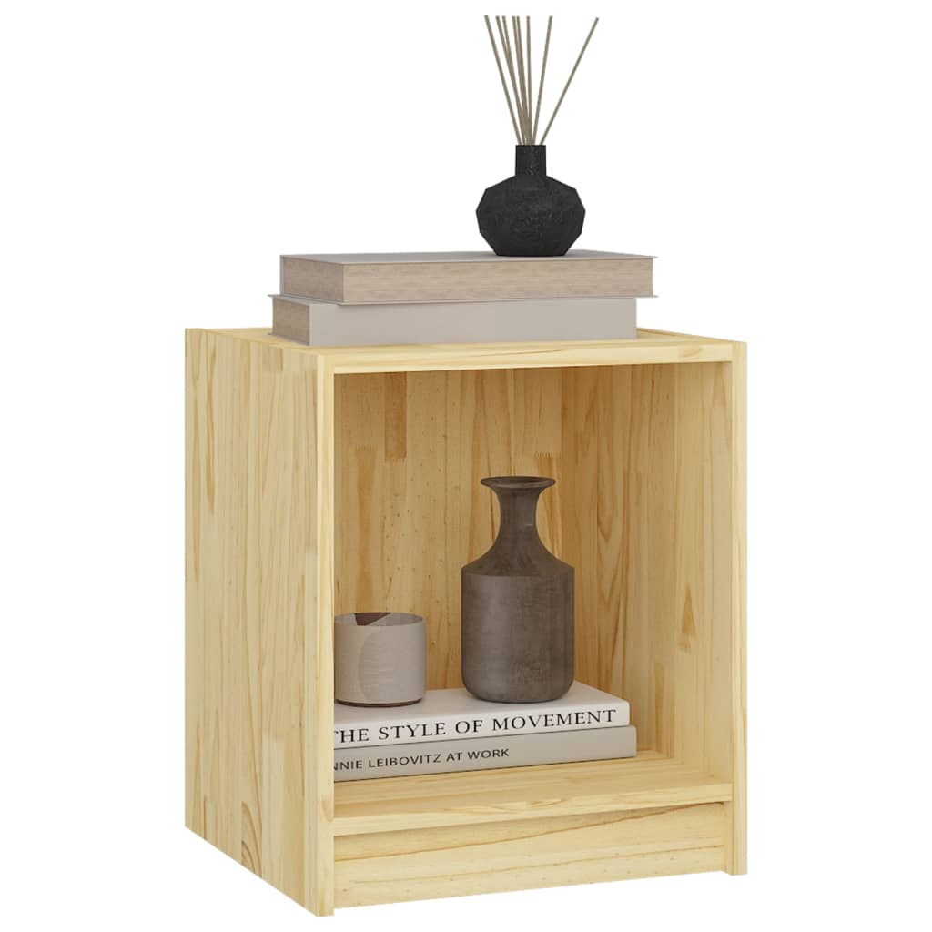 Nattbord 35,5x33,5x41,5 cm heltre furu