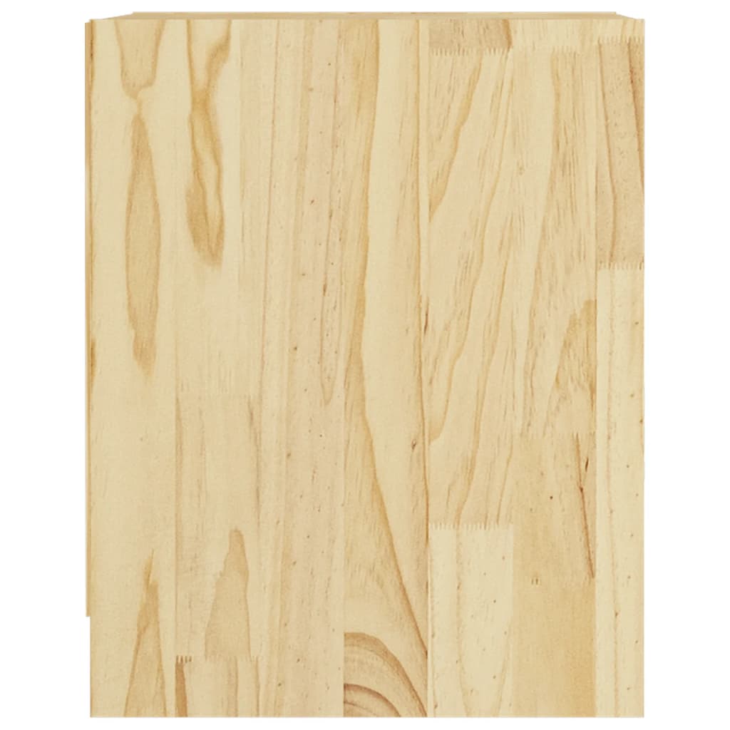 Nattbord 35,5x33,5x41,5 cm heltre furu