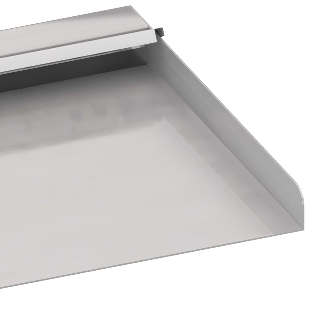 Vannfall med RGB LED rustfritt stål 45 cm