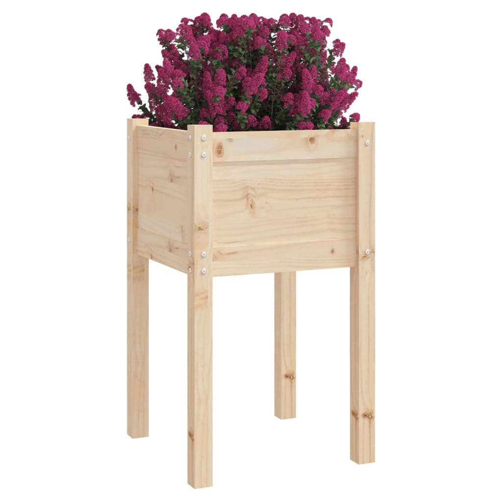 Plantekasser 2 stk 40x40x70 cm heltre furu