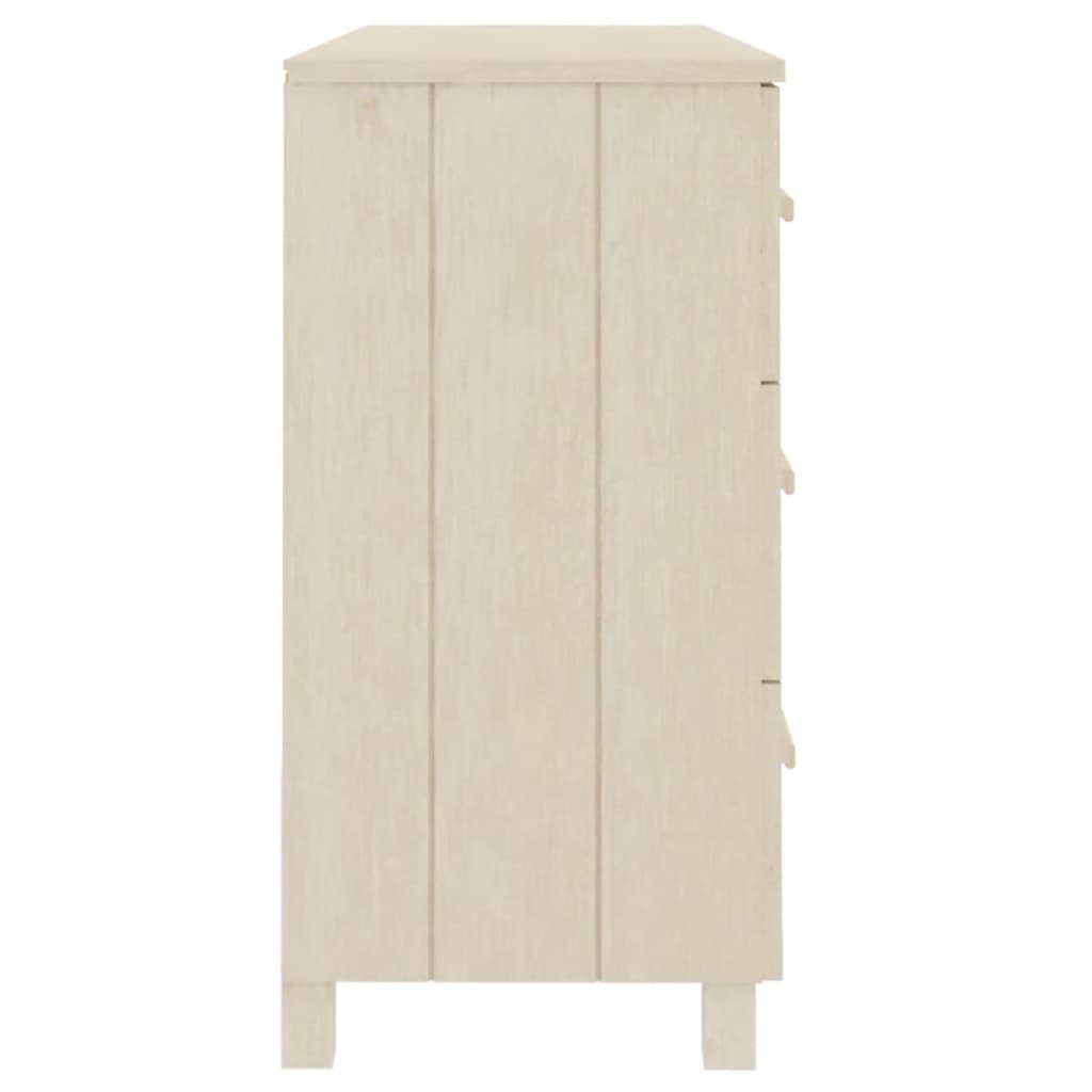 Nattbord HAMAR honningbrun 113x40x80 cm heltre furu
