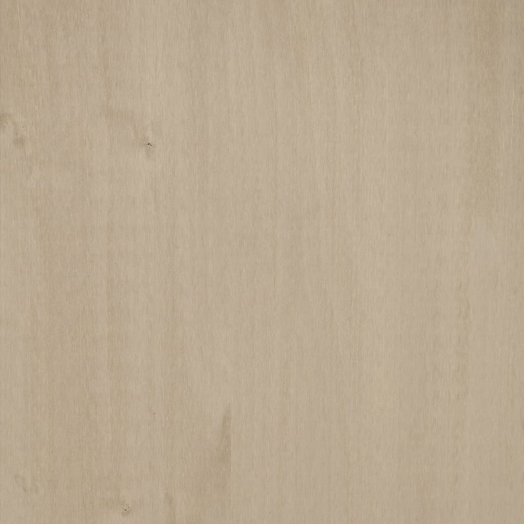 Nattbord HAMAR honningbrun 113x40x80 cm heltre furu