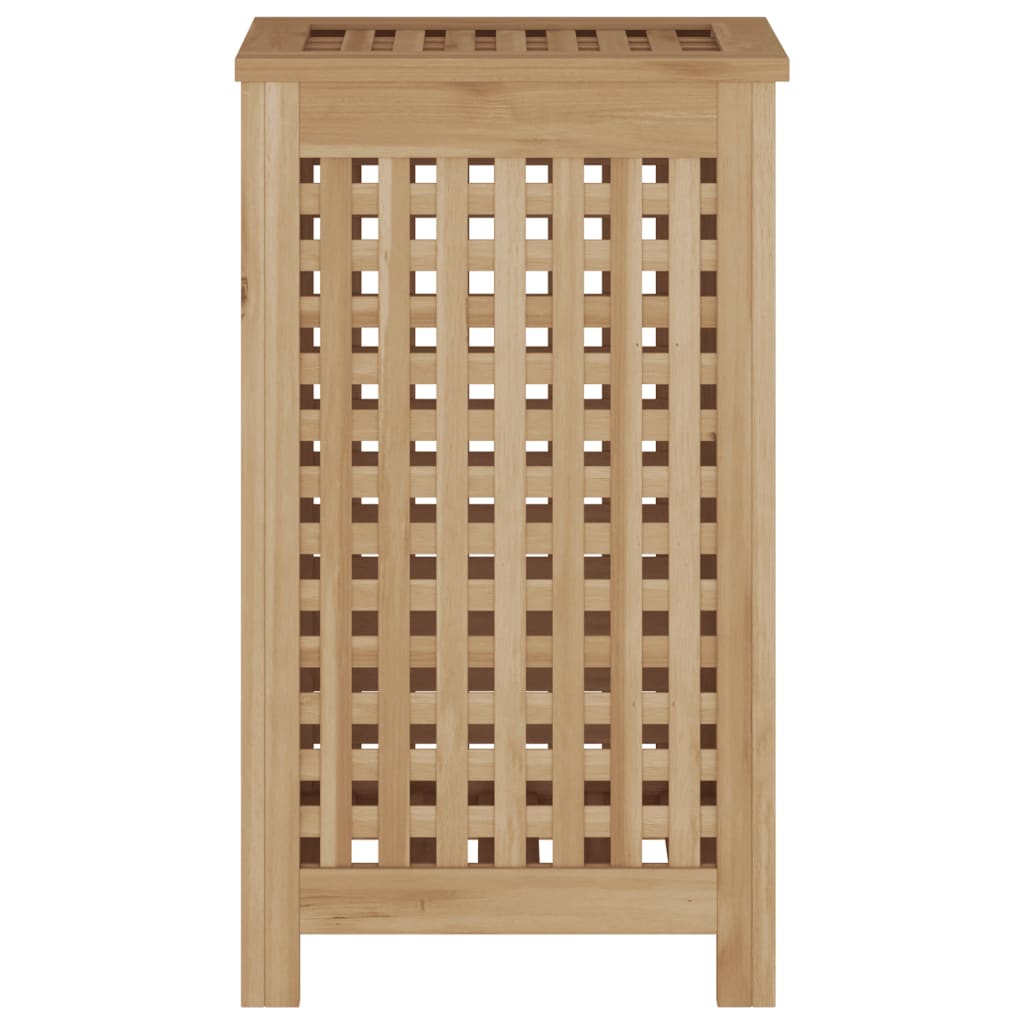 Skittentøyskurv 35x25x60 cm heltre teak