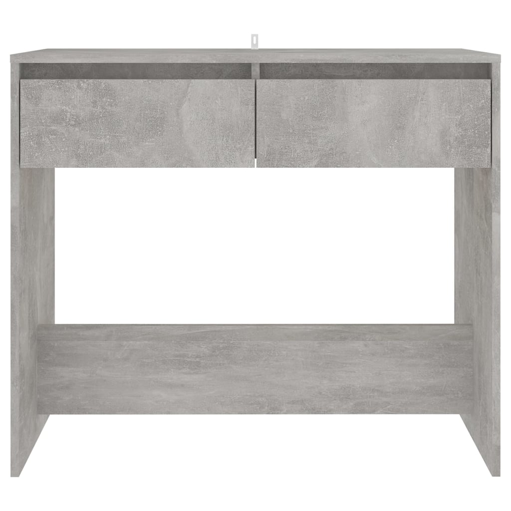 Konsollbord betonggrå 89x41x76,5 cm stål