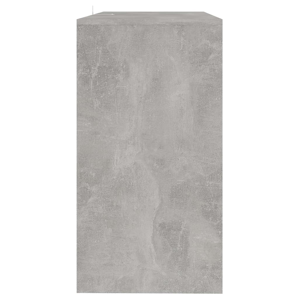 Konsollbord betonggrå 89x41x76,5 cm stål
