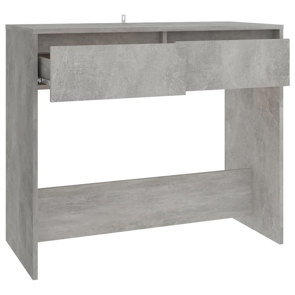 Konsollbord betonggrå 89x41x76,5 cm stål