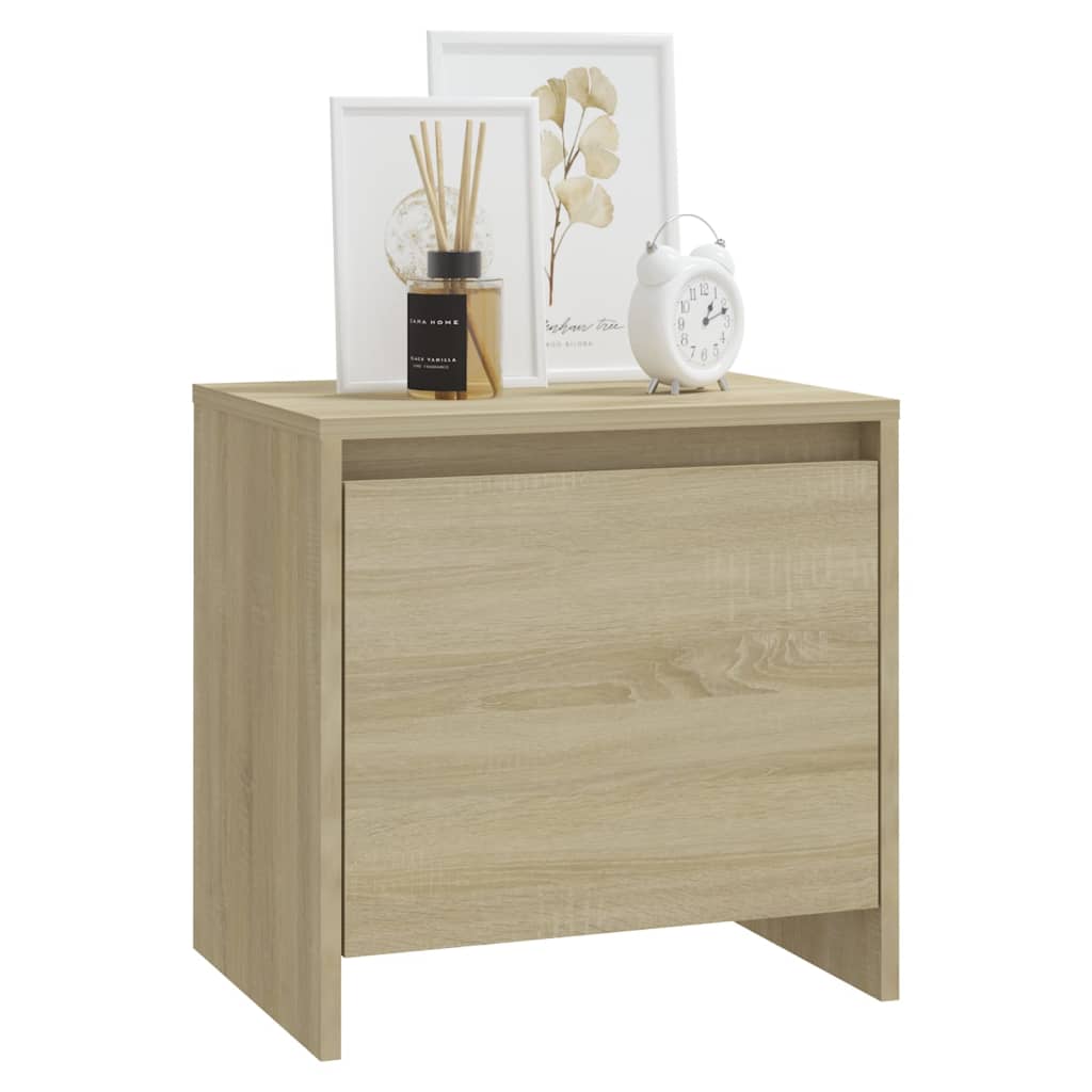Nattbord sonoma eik 45x34x44,5 cm konstruert tre