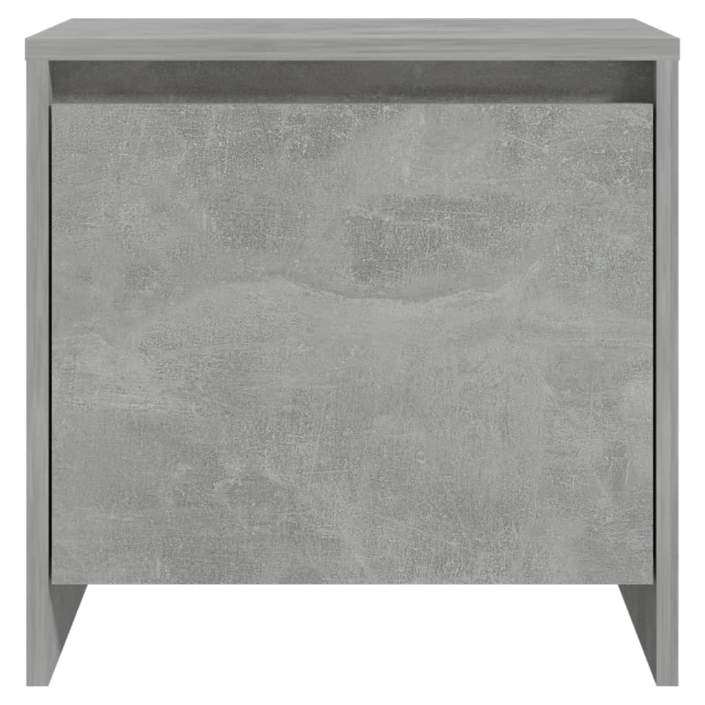 Nattbord betonggrå 45x34x44,5 cm konstruert tre