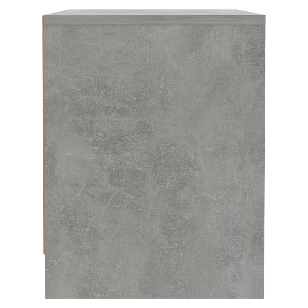 Nattbord betonggrå 45x34x44,5 cm konstruert tre