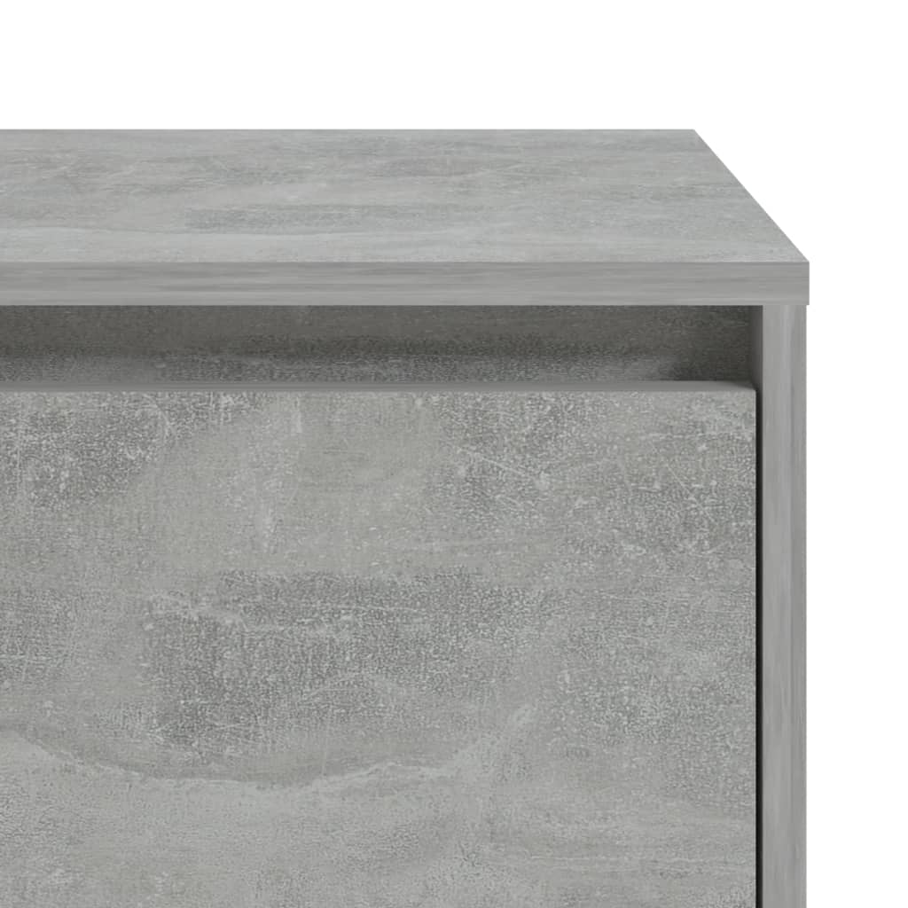 Nattbord betonggrå 45x34x44,5 cm konstruert tre