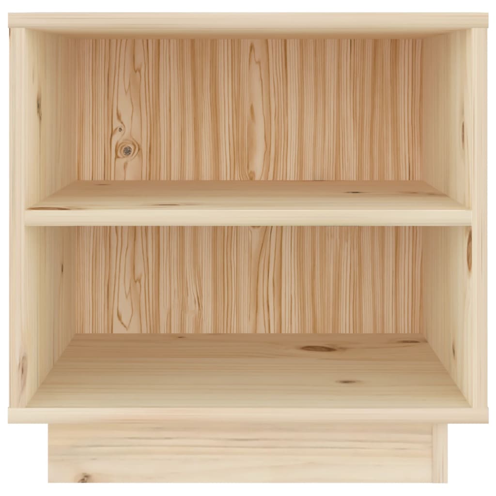 Nattbord 2 stk 40x34x40 cm heltre furu