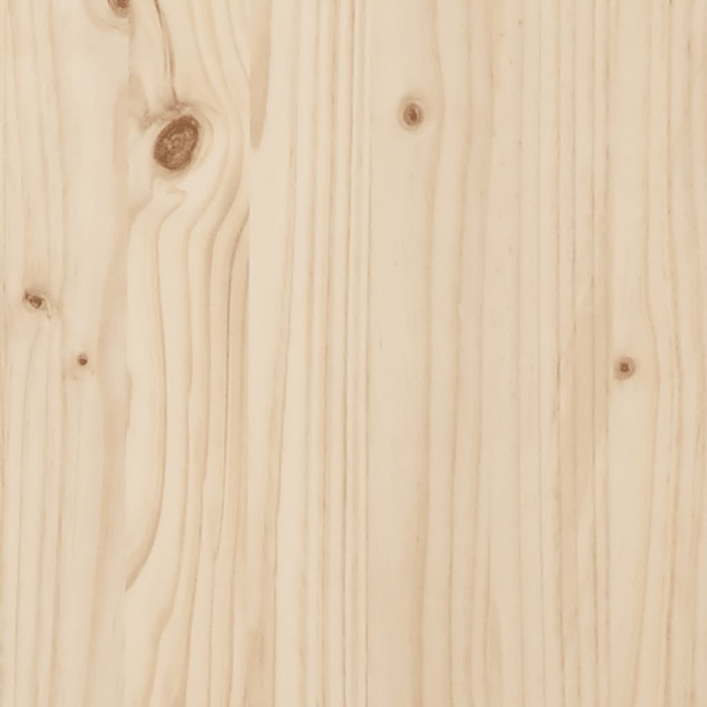 Nattbord 2 stk 40x34x40 cm heltre furu