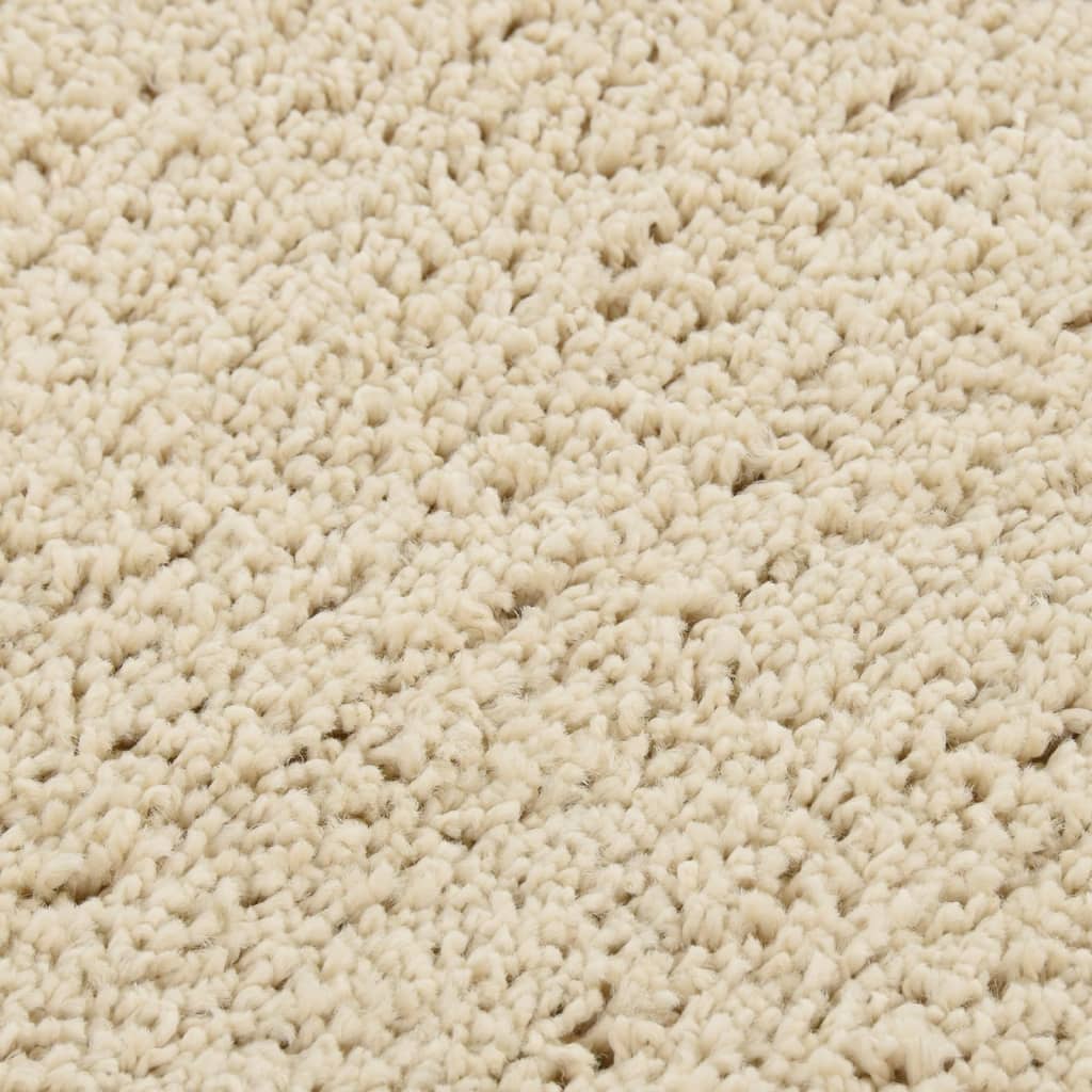 Flossteppe kremhvit 200x290 cm sklisikkert