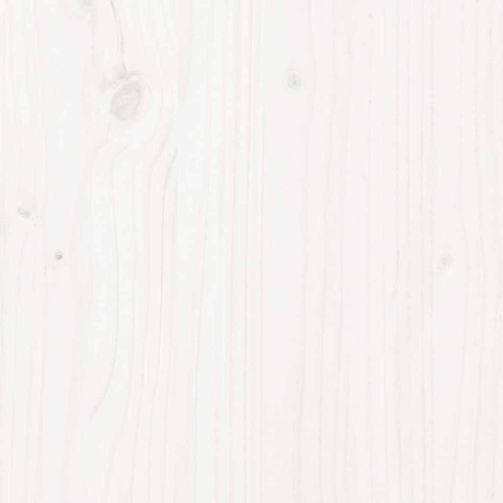 Sengeramme hvit heltre 90x190 cm 3FT Single