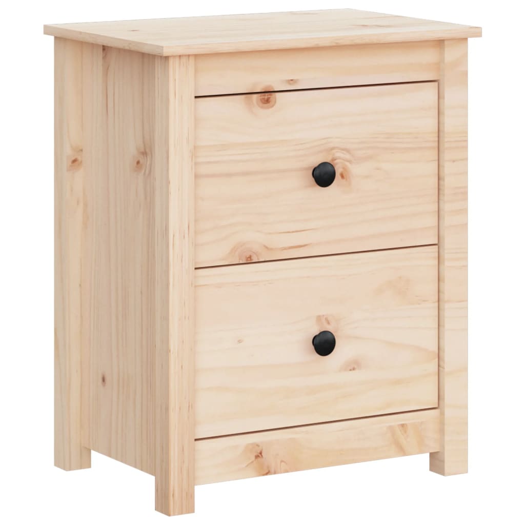 Nattbord 2 stk 50x35x61,5 cm heltre furu