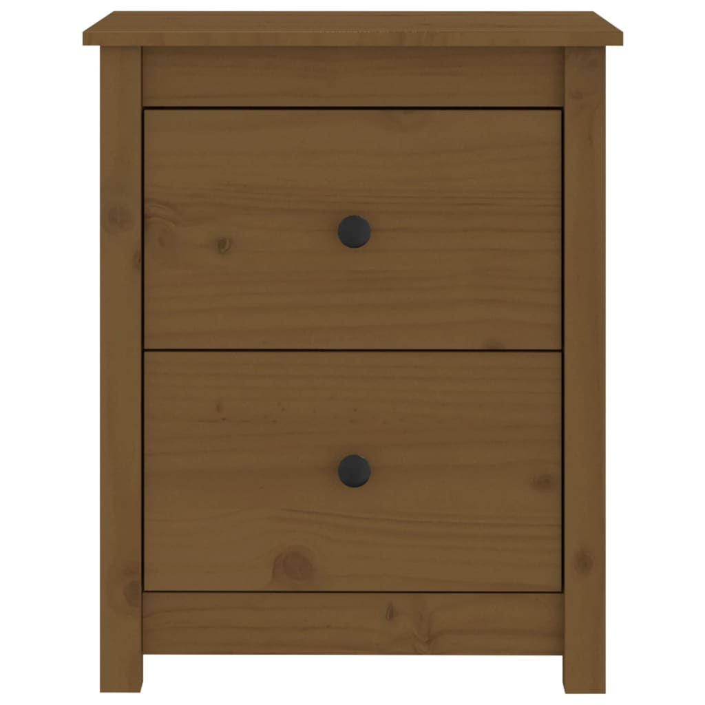Nattbord honningbrun 50x35x61,5 cm heltre furu