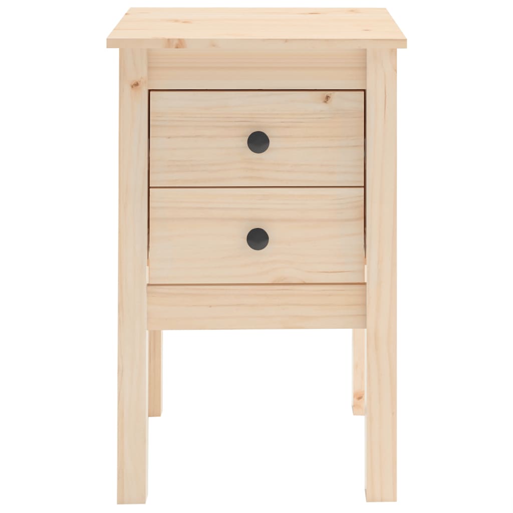 Nattbord 2 stk 40x35x61,5 cm heltre furu