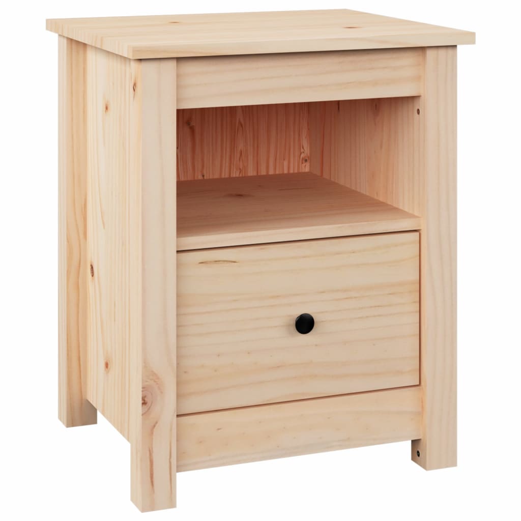 Nattbord 2 stk 40x35x49 cm heltre furu