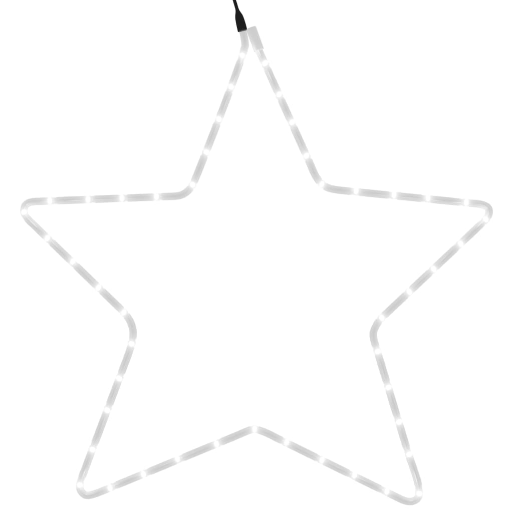Julestjernefigur med 48 lysdioder varmhvit 56 cm