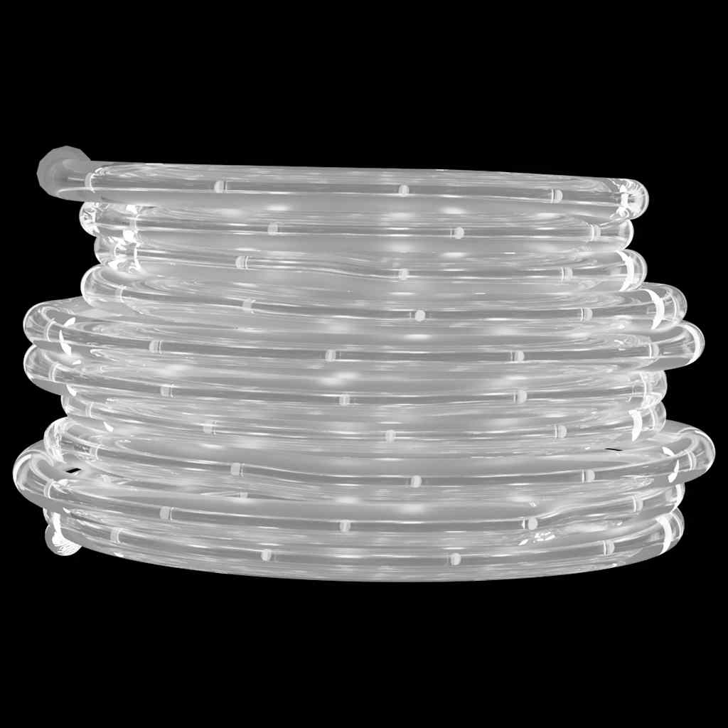 Taulys med 240 lysdioder varmhvit 10 m PVC