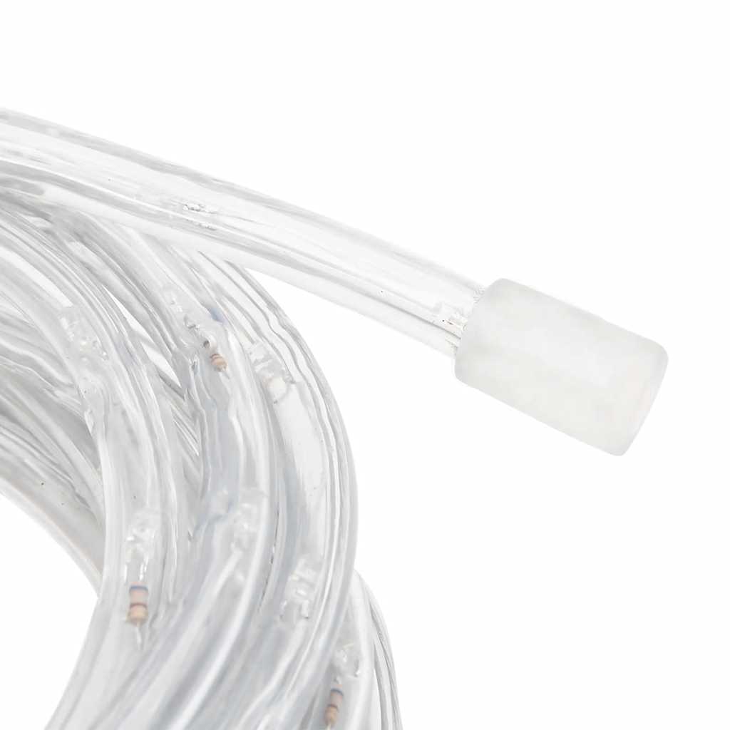 Taulys med 480 lysdioder varmhvit 20 m PVC