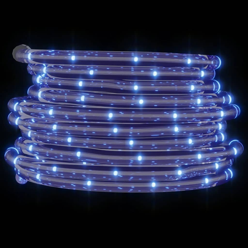 Taulys med 120 lysdioder kaldhvit 5 m PVC