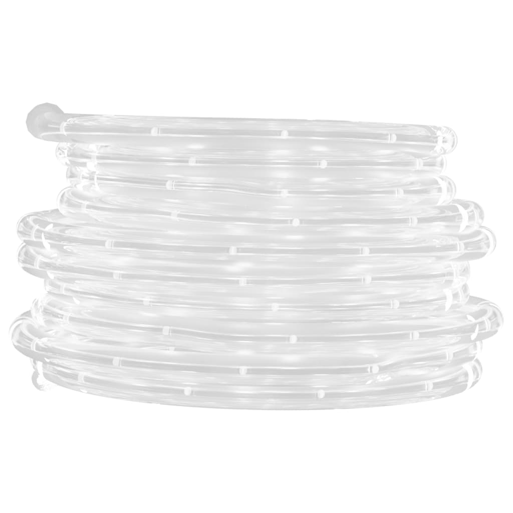 Taulys med 480 lysdioder kaldhvit 20 m PVC