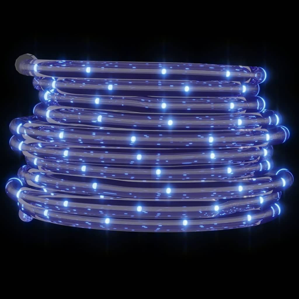 Taulys med 1200 lysdioder kaldhvit 50 m PVC