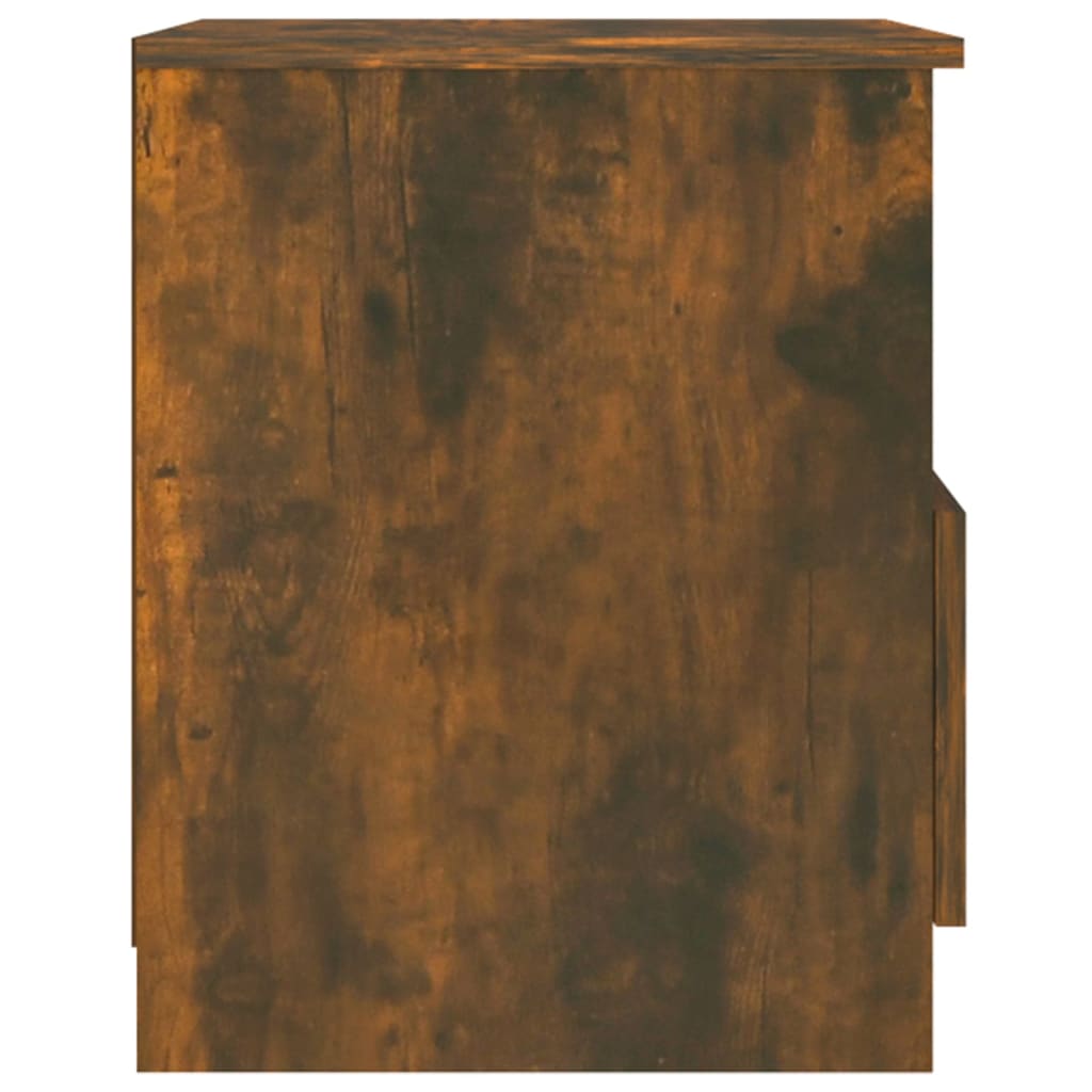 Nattbord røkt eik 40x40x50 cm konstruert tre