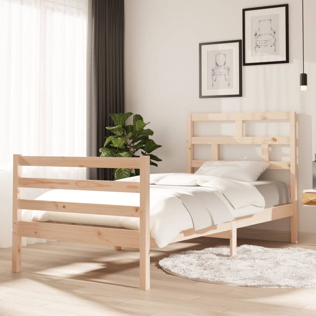 Sengeramme heltre furu 90x200 cm