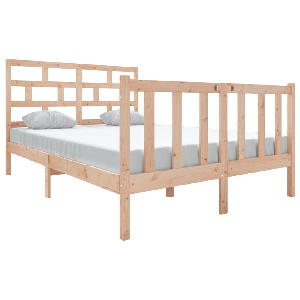 Sengeramme heltre furu 140x190 cm