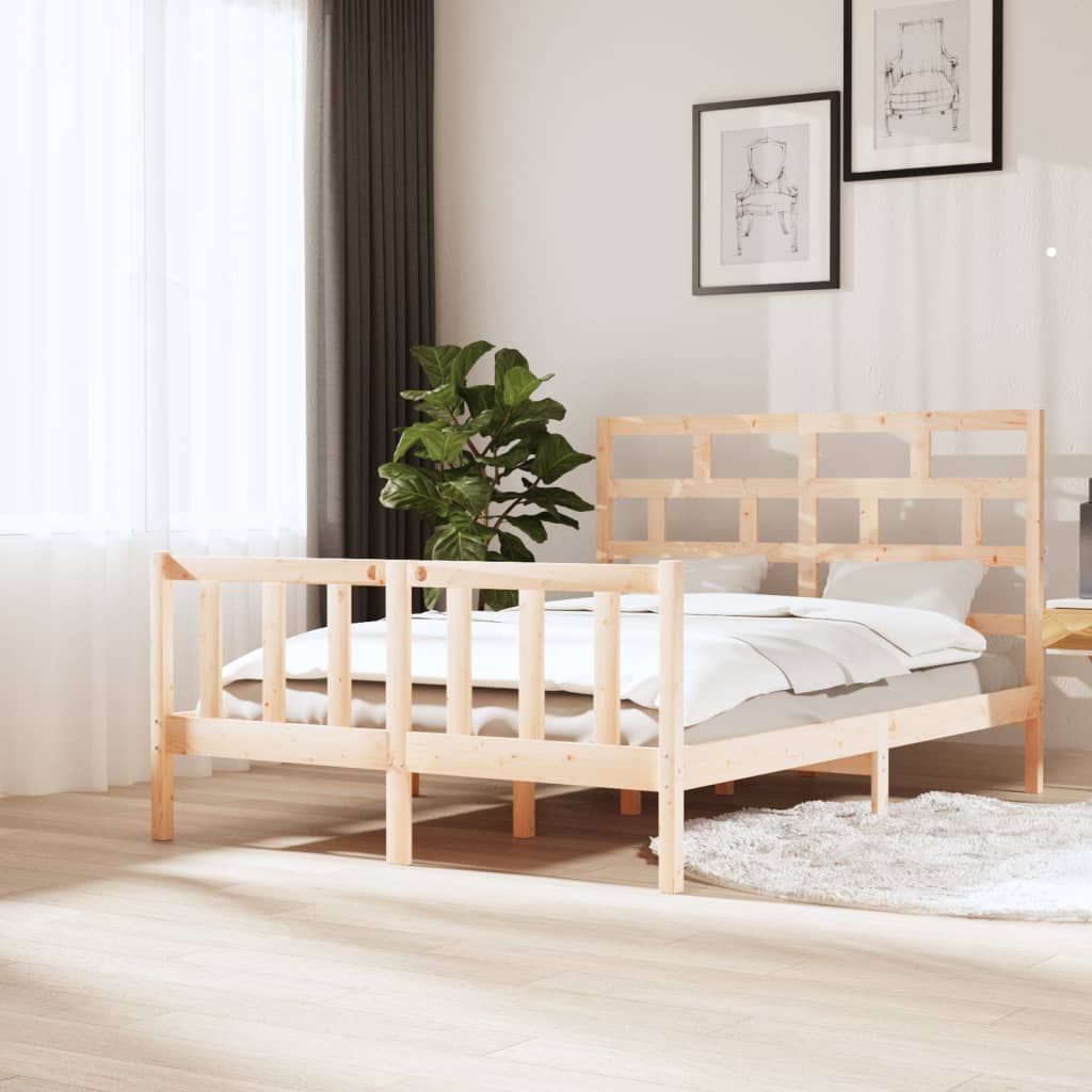 Sengeramme heltre furu 140x200 cm