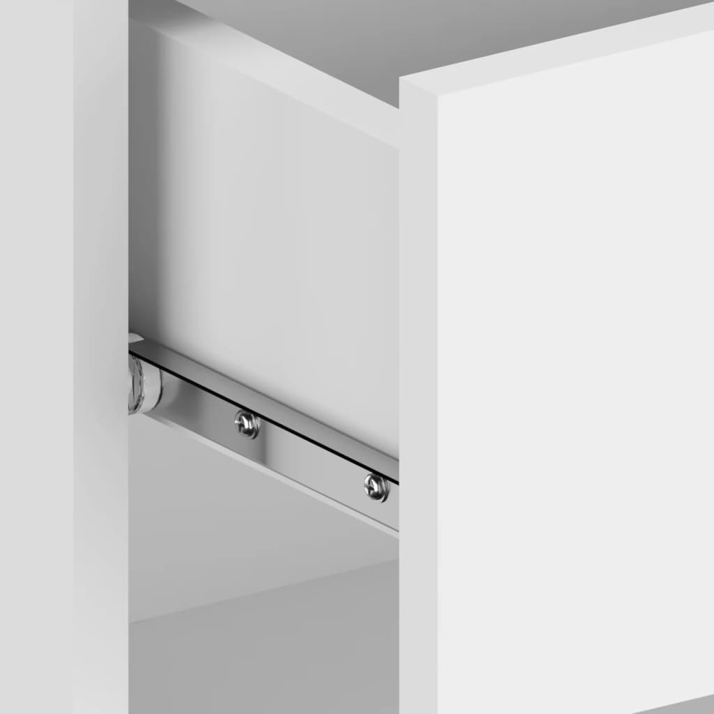 Vegghengte nattbord 2 stk hvit