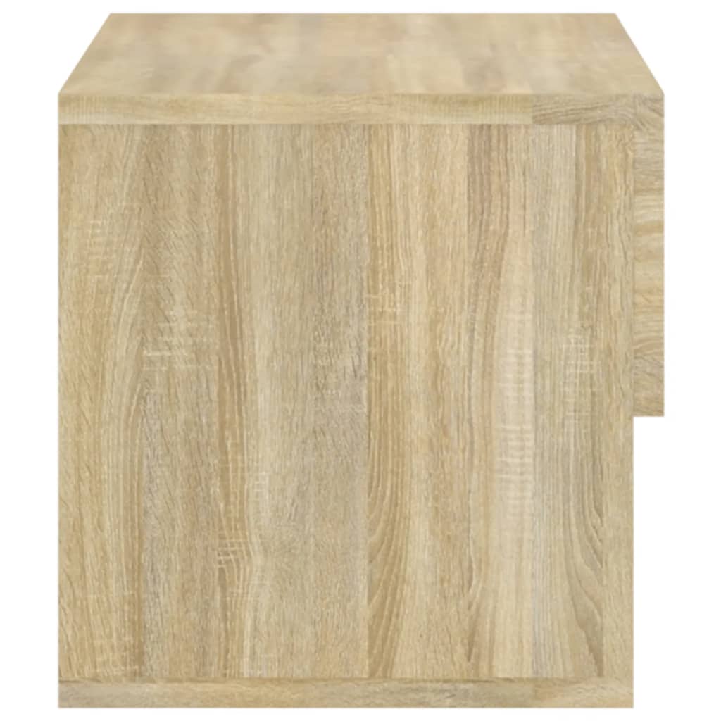 Veggmontert nattbord sonoma oak