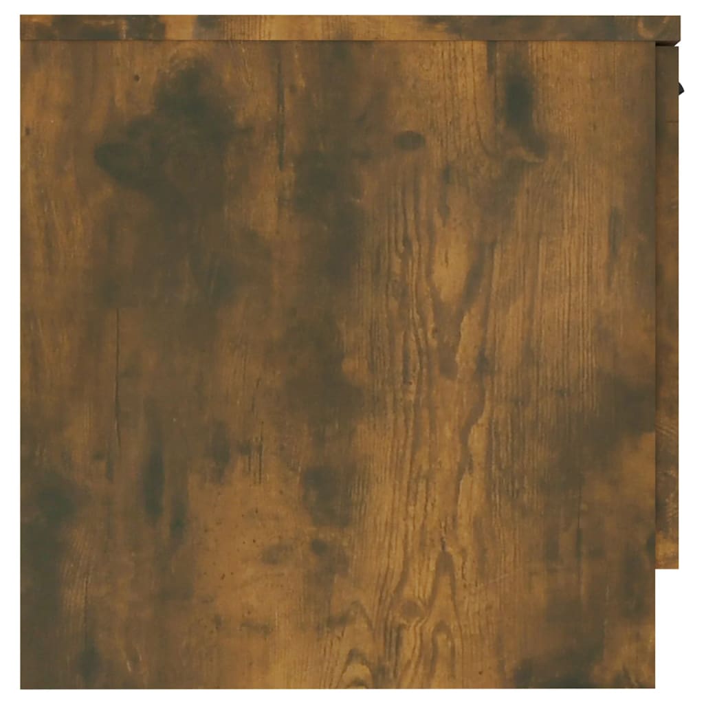 Nattbord 2 stk røkt eik 40x39x40 cm