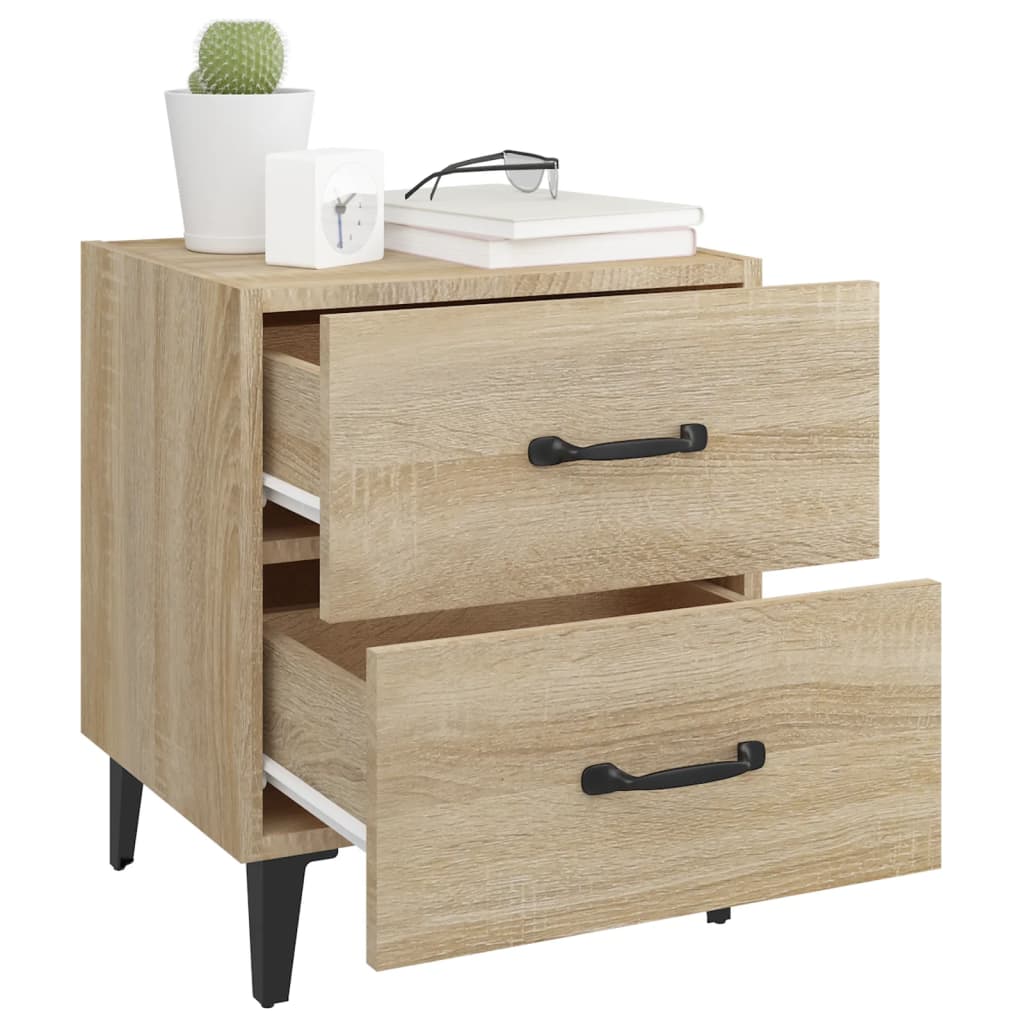 Nattbord sonoma eik 40x35x47,5 cm