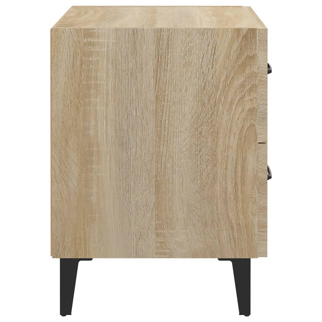 Nattbord sonoma eik 40x35x47,5 cm