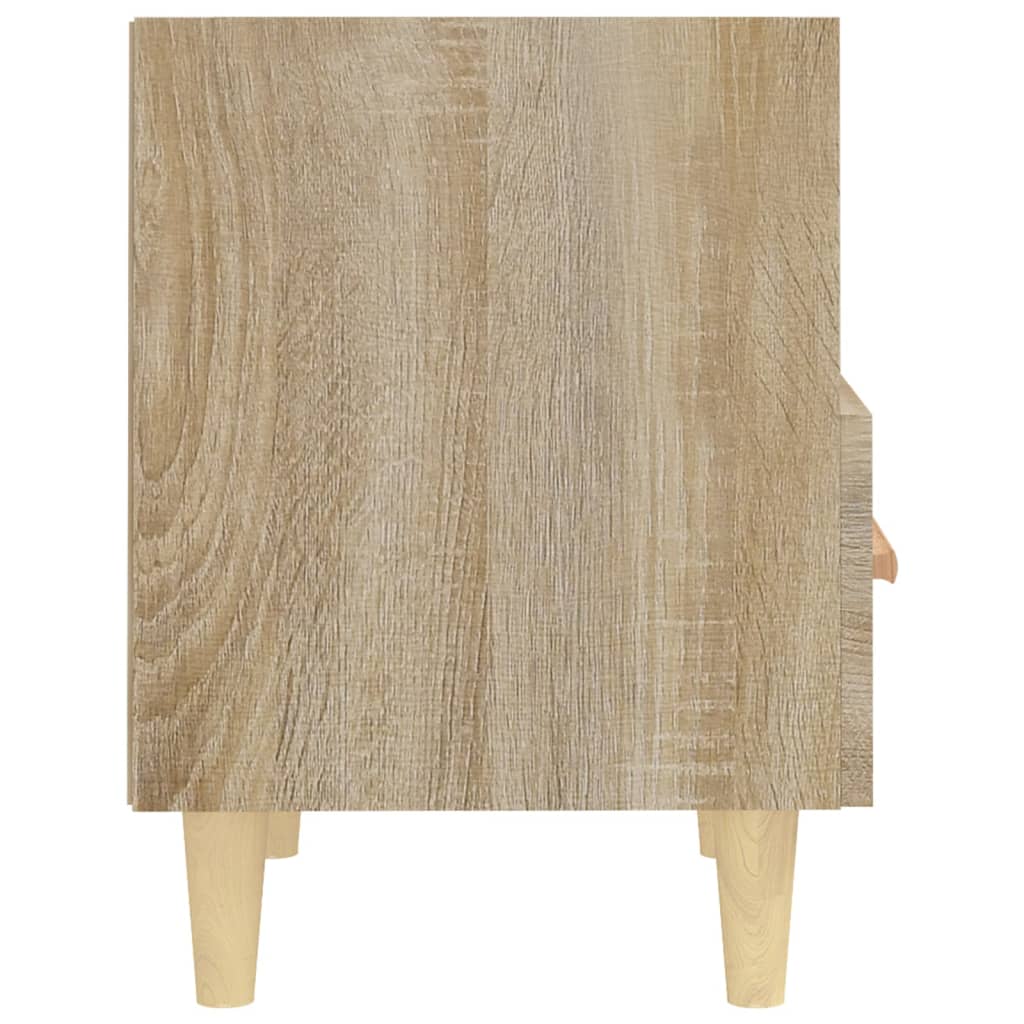 Nattbord 2 stk sonoma eik 40x35x47 cm