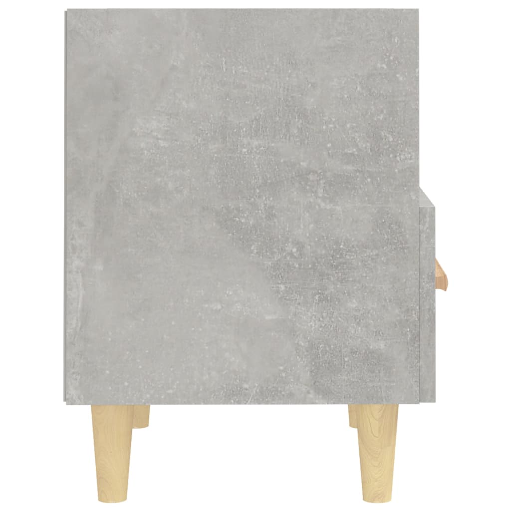 Nattbord 2 stk betonggrå 40x35x47 cm