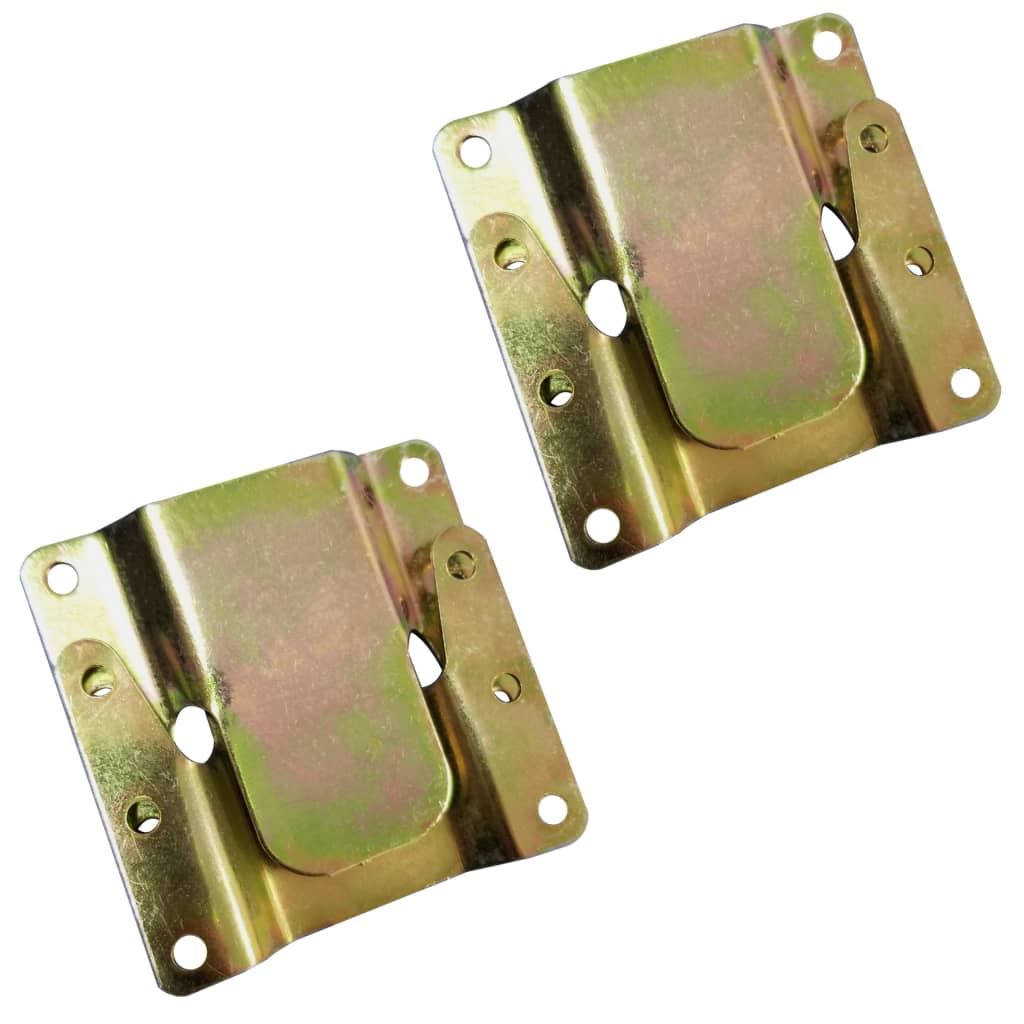 Flytende nattbord 2 stk røkt eik 40x31x27 cm konstruert tre