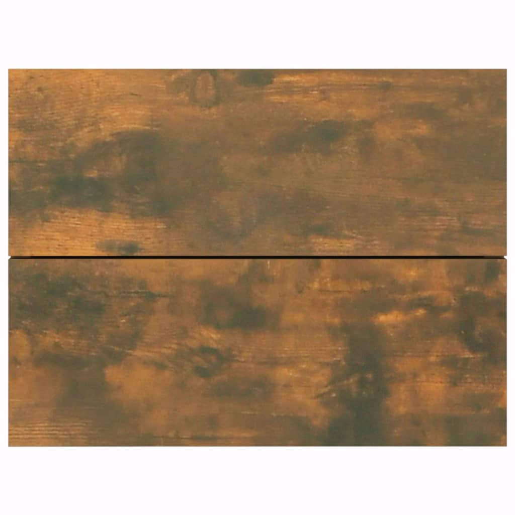 Nattbord 2 stk røkt eik 40x30x30 cm konstruert tre