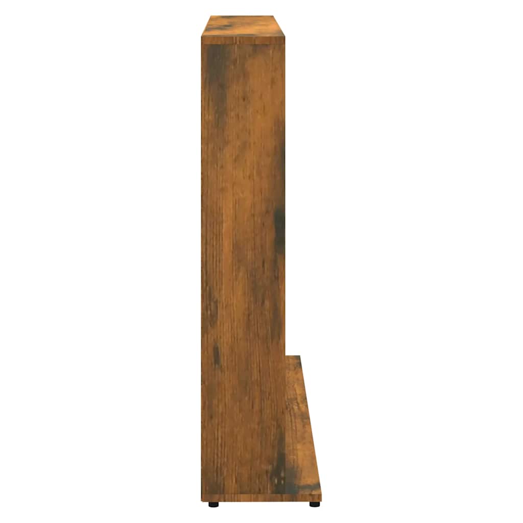 CD-skap røkt eik 102x23x89,5 cm konstruert tre